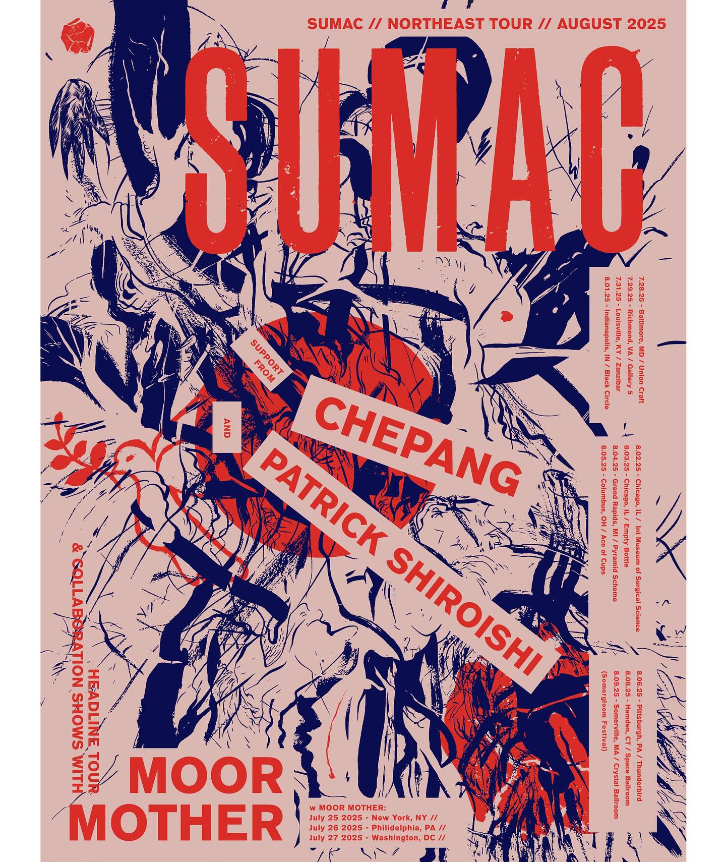 SUMAC Tour Poster 2026